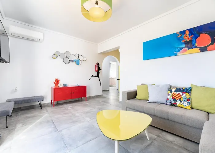 Evergreen Loft - Modern Centre Living Kos Town