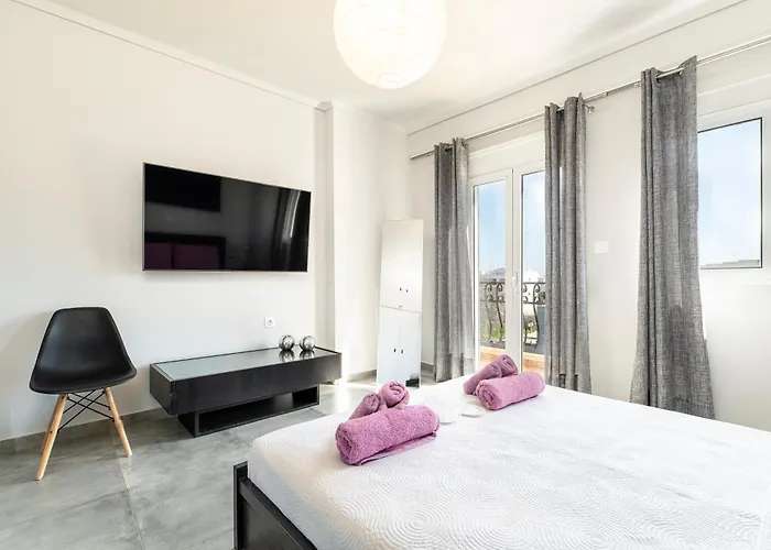 Evergreen Loft - Modern Centre Living Apartment Kos-Stadt